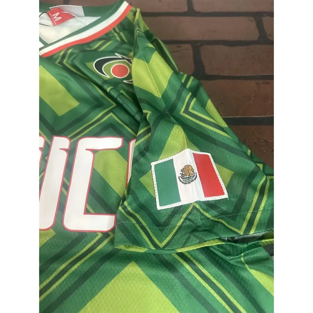 MEXICO 1990 World Cup Soccer‎ Jersey~Never Worn~ S, M - Picture 7 of 7